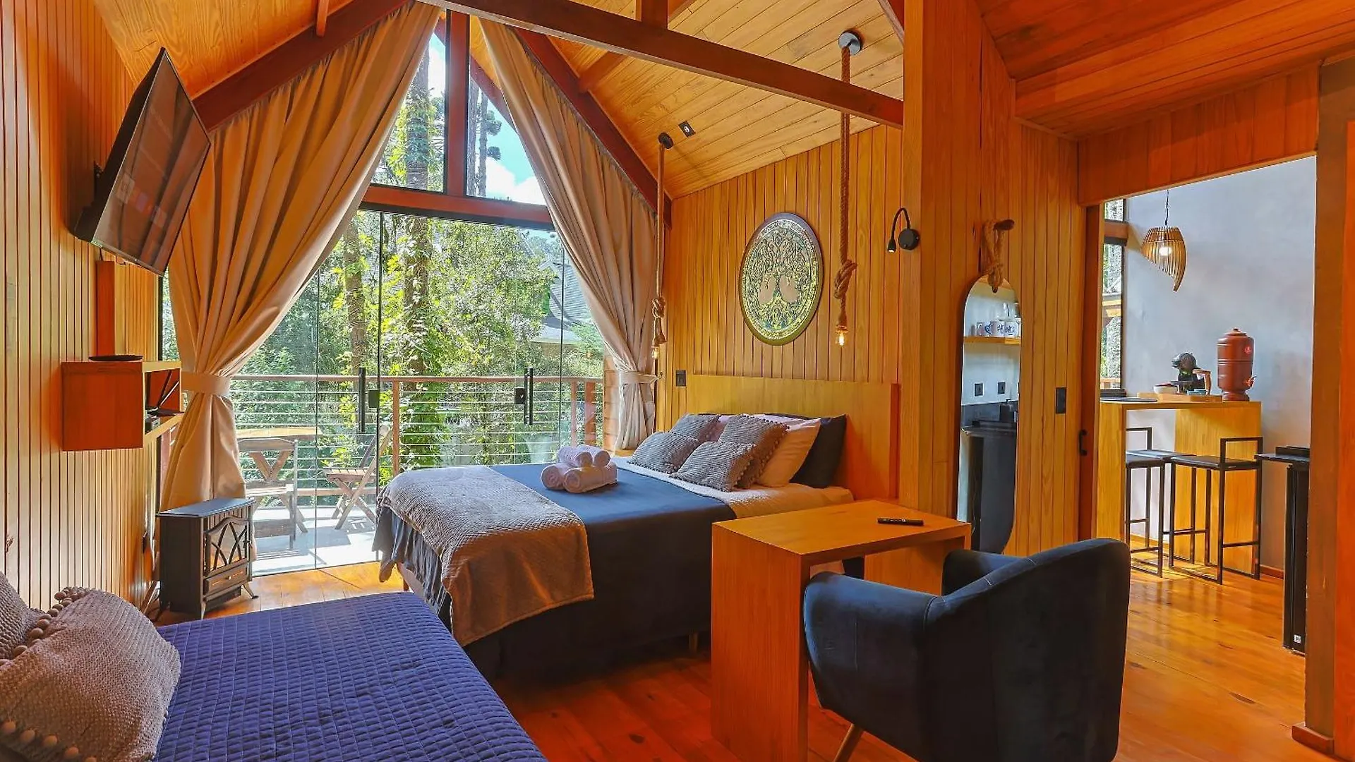 Cabana Suspensa Na Natureza - Regiao Turistica Campos do Jordão Feriehus
